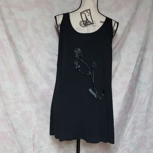 Eileen Fisher A-line cut Silk dress